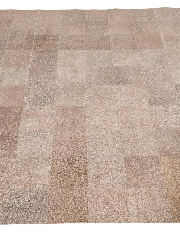 Detail image of 5' x 7' 9 Cowhide Leather Rug