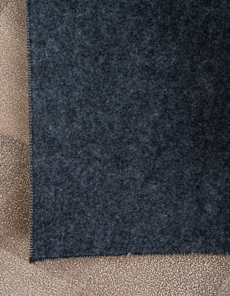 Detail image of 5' x 7' 9 Cowhide Leather Rug