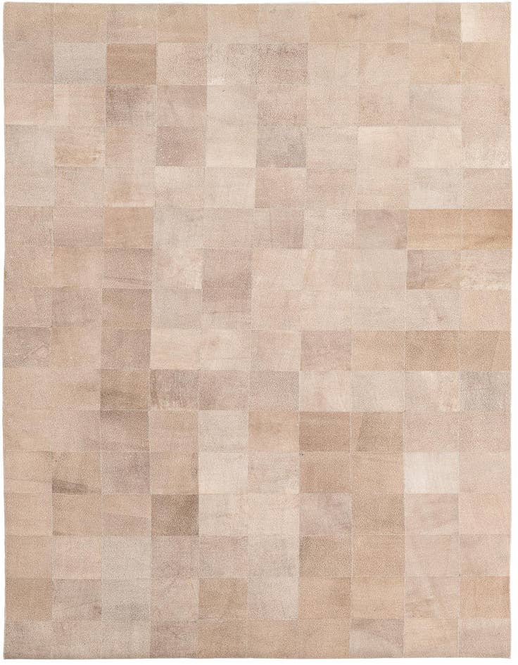 Detail image of 5' x 7' 9 Cowhide Leather Rug