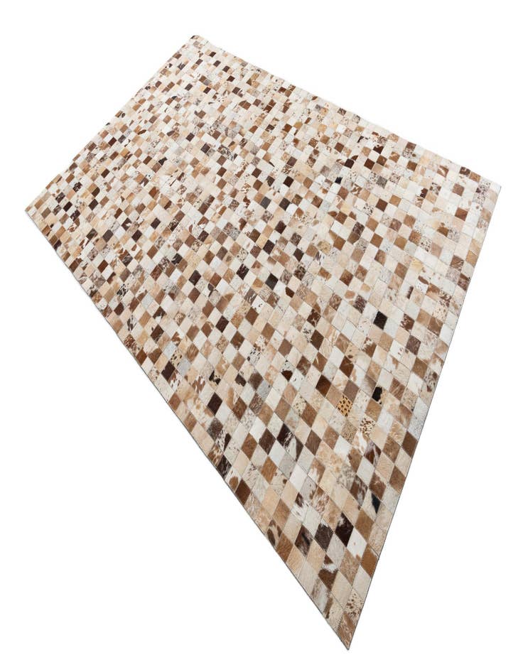 Detail image of 5' x 8' Cowhide Leather Rug