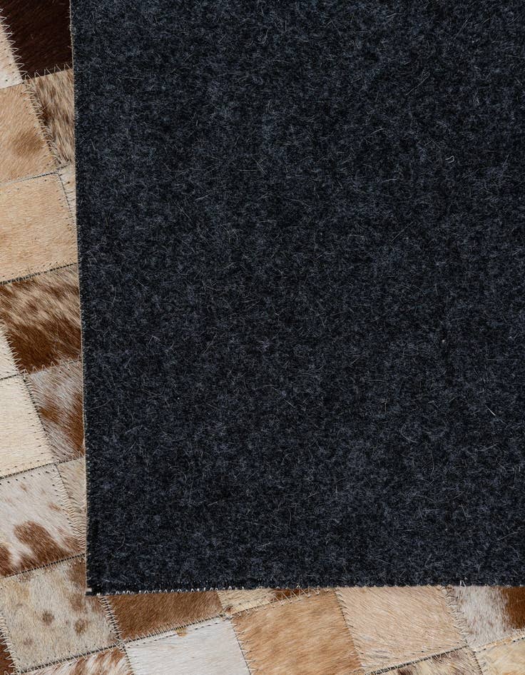 Detail image of 5' x 8' Cowhide Leather Rug