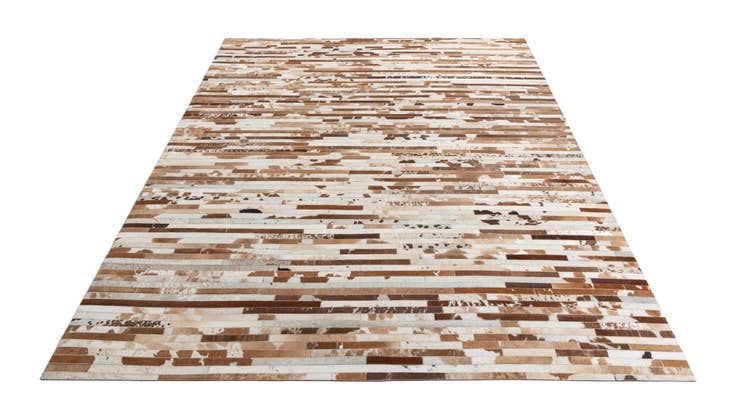 Detailansicht von 245cm x 305cm Cowhide Leather Teppich