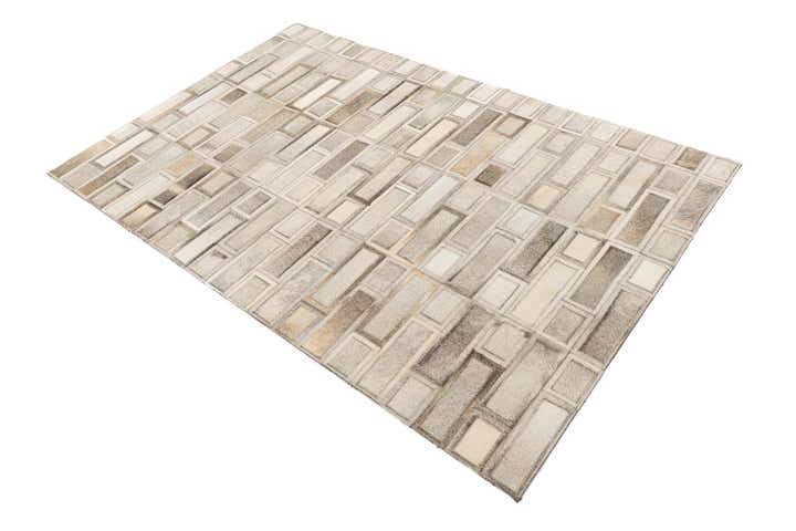 120cm x 185cm Cowhide Leather Alfombra