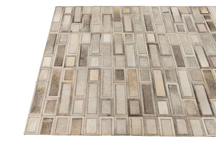 120cm x 185cm Cowhide Leather Alfombra