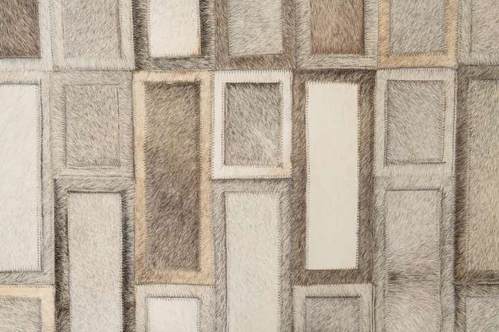 120cm x 185cm Cowhide Leather Alfombra