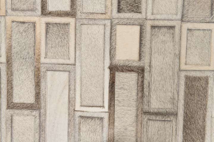 120cm x 185cm Cowhide Leather Alfombra