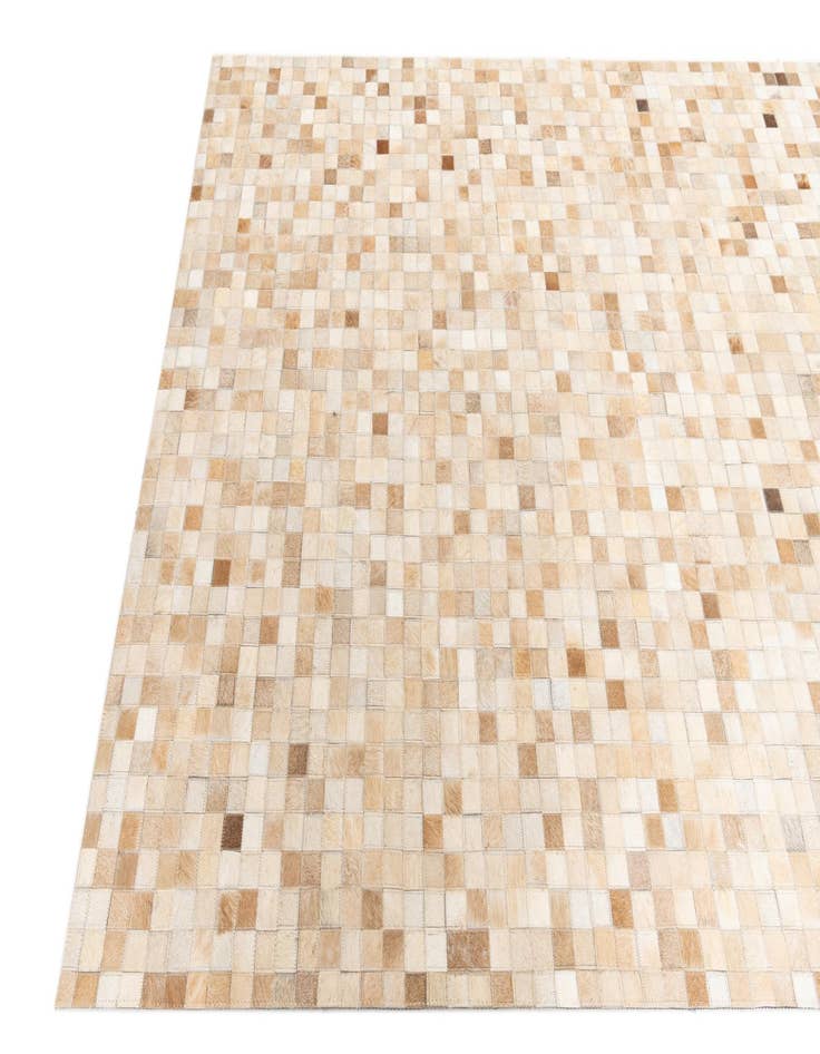 Detail image of 5' x 8' Cowhide Leather Rug