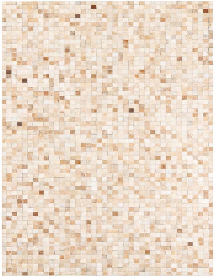 Detail image of 5' x 8' Cowhide Leather Rug