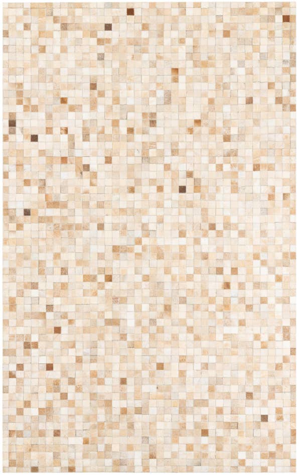 Detail image of 5' x 8' Cowhide Leather Rug