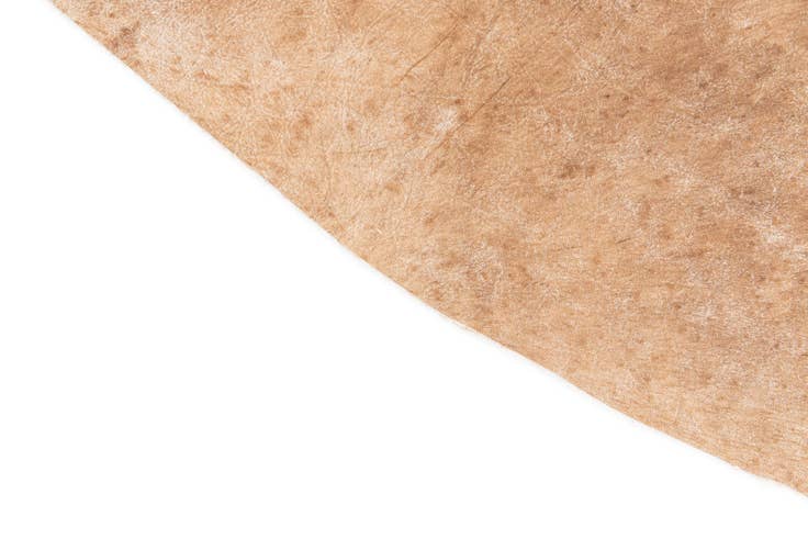 Detail image of 5' 5 x 6' 4 Cowhide Leather Rug
