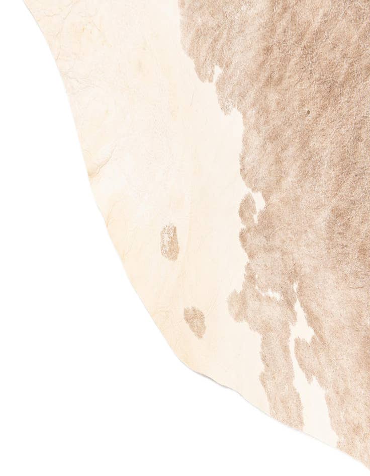 Detail image of 5' 11 x 6' 10 Cowhide Leather Rug