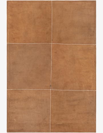 2' x 3' Cowhide Leather Rug