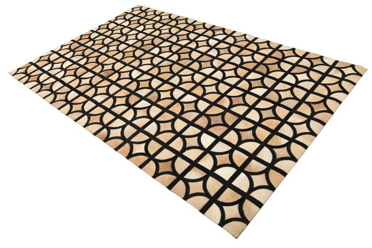 Detail image of 5' x 7' 9 Cowhide Rug