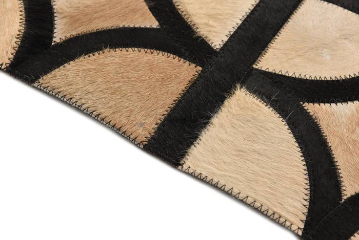 Detail image of 5' x 7' 9 Cowhide Rug