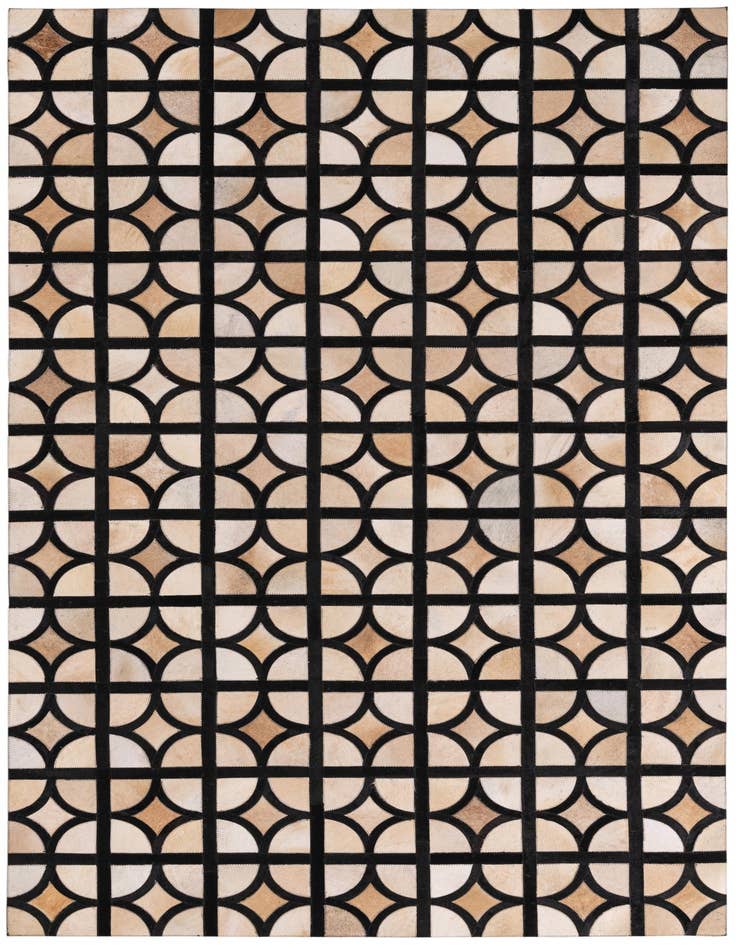 Detail image of 5' x 7' 10 Cowhide Rug