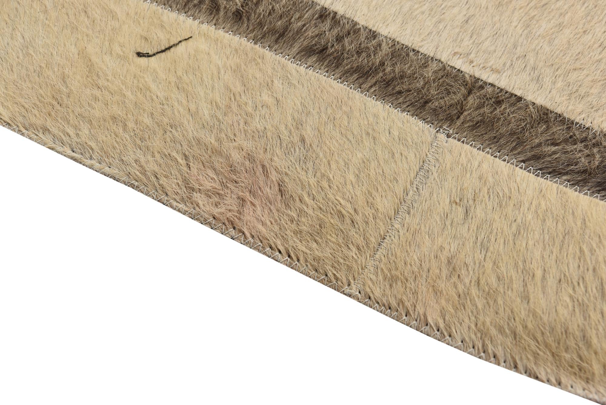 5' 3 x 7' 5 Cowhide Rug
