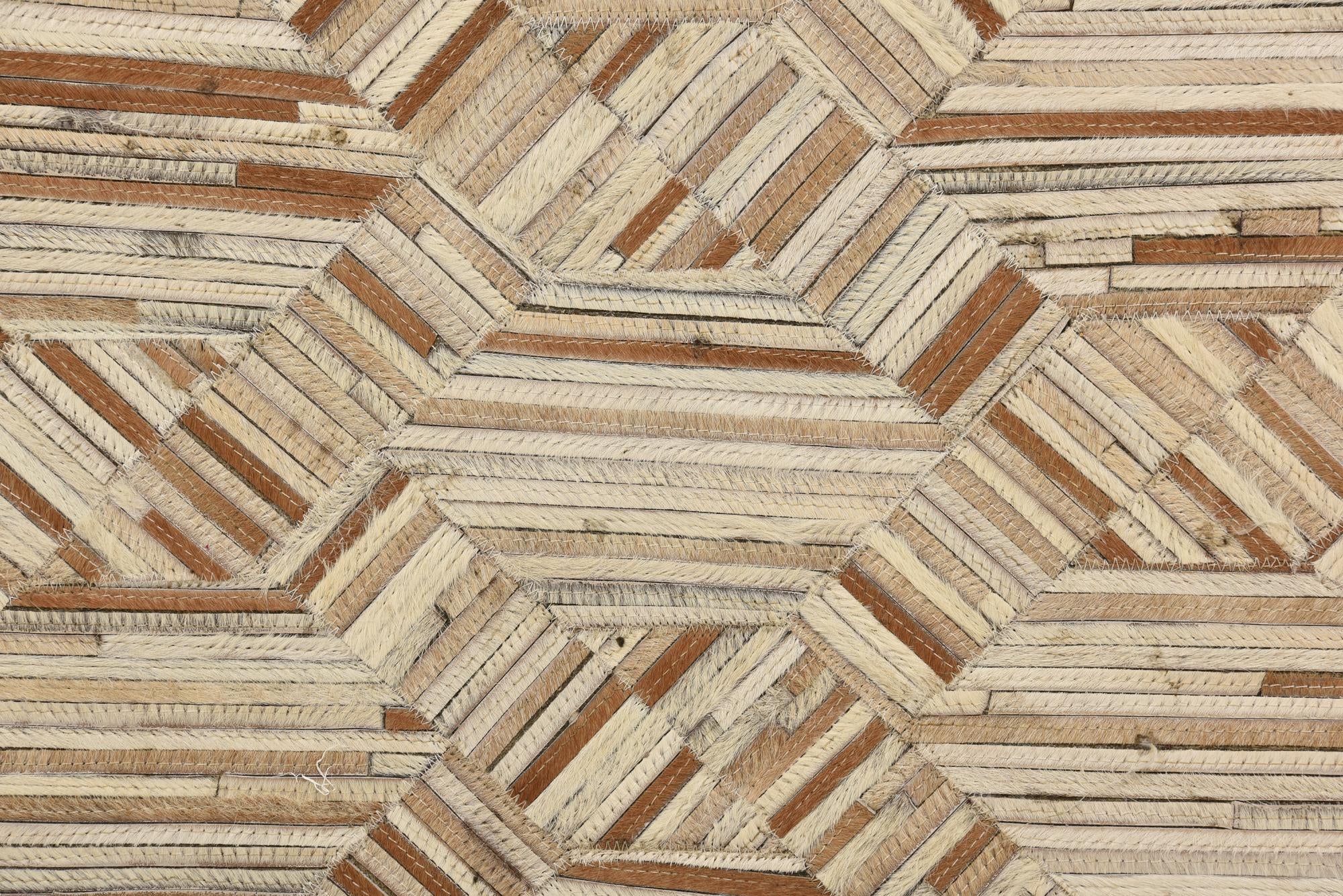 5' 1 x 7' 1 Cowhide Rug