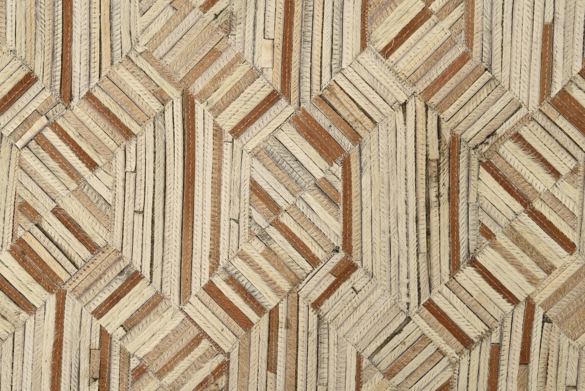 5' 1 x 7' 1 Cowhide Rug
