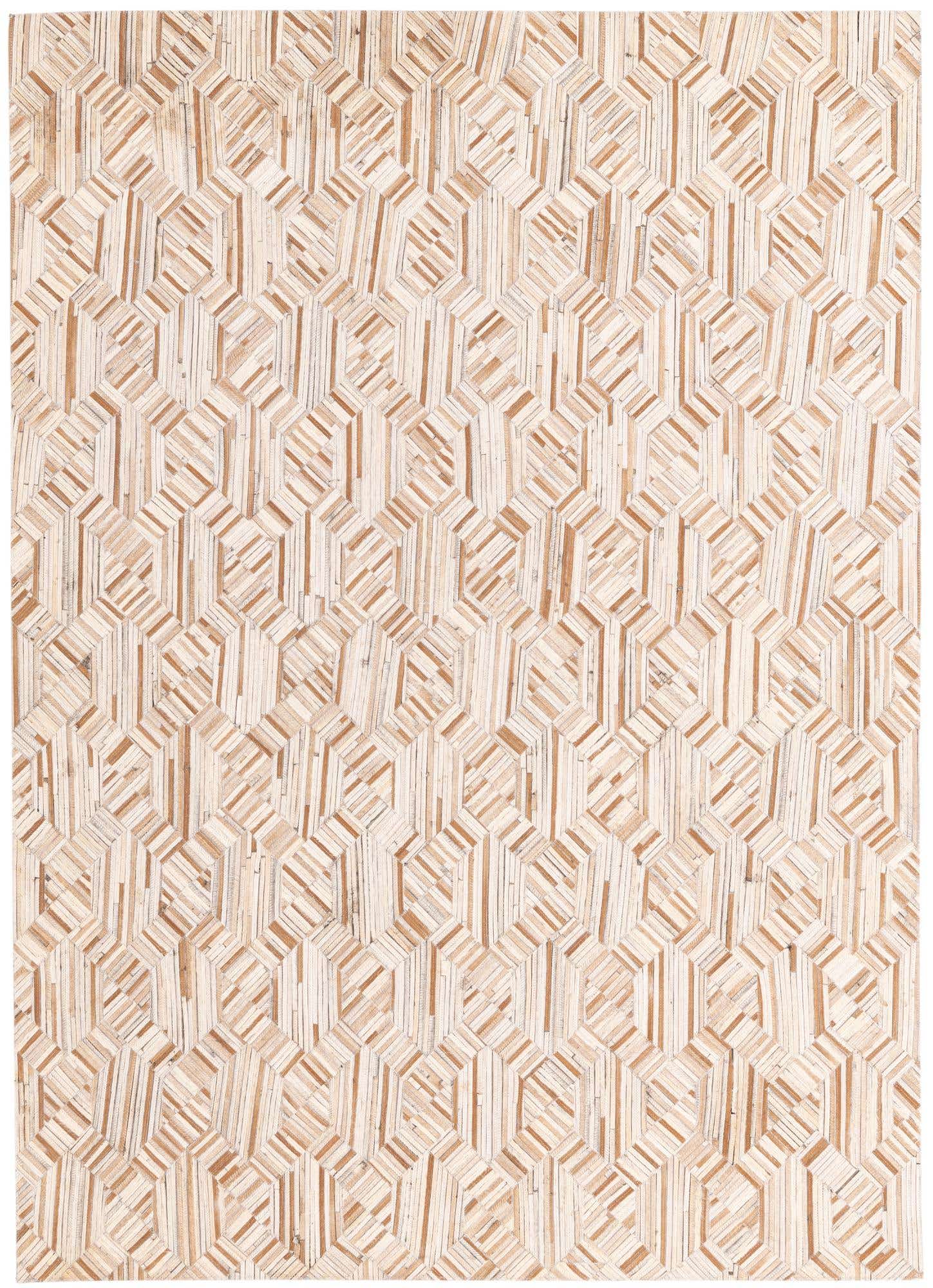 5' 1 x 7' 1 Cowhide Rug