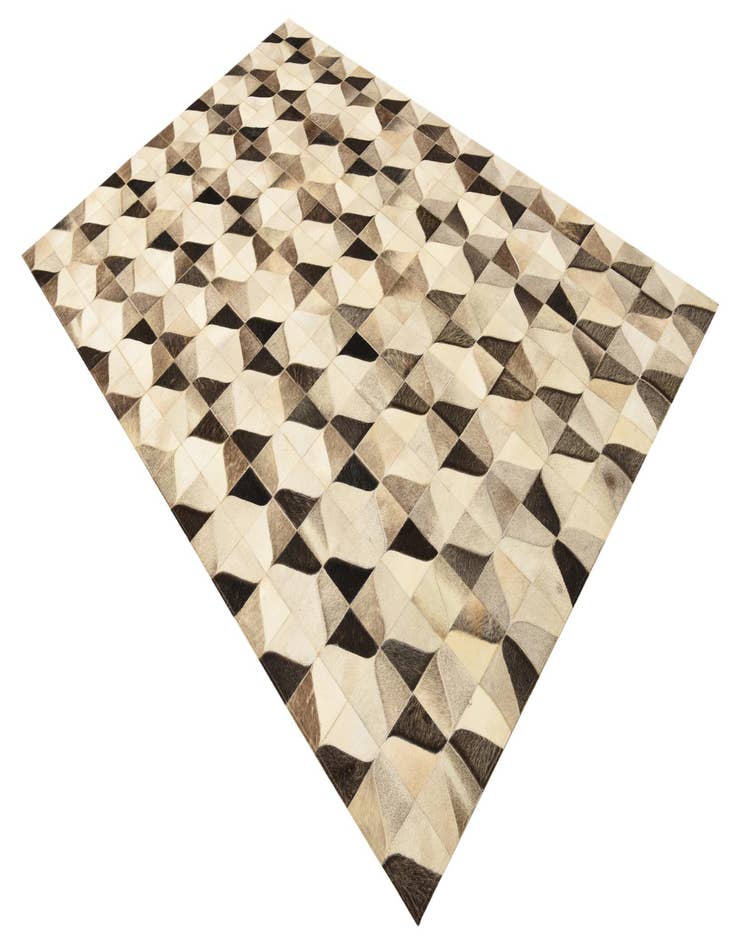 Detail image of 5' 2 x 7' 10 Cowhide Rug