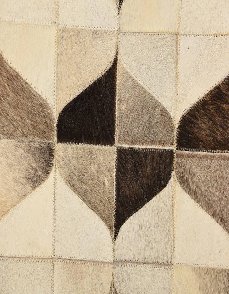 Detail image of 5' 2 x 7' 10 Cowhide Rug