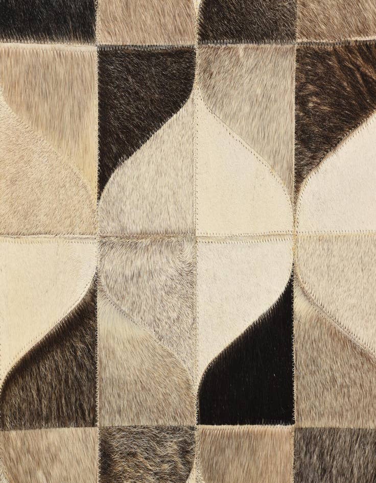 Detail image of 5' 2 x 7' 10 Cowhide Rug