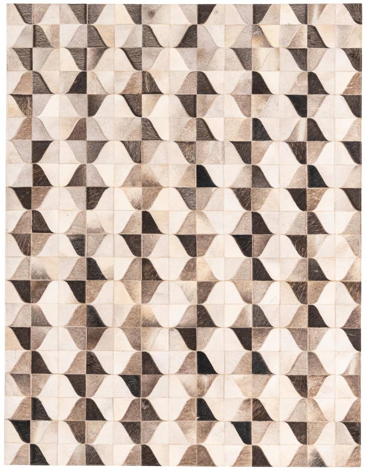 Detail image of 5' 2 x 7' 10 Cowhide Rug