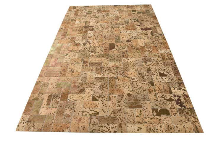 5' 2 x 8' 3 Cowhide Rug