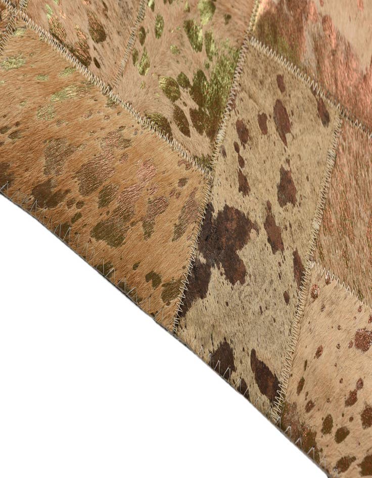 Detail image of 5' 2 x 8' 3 Cowhide Rug