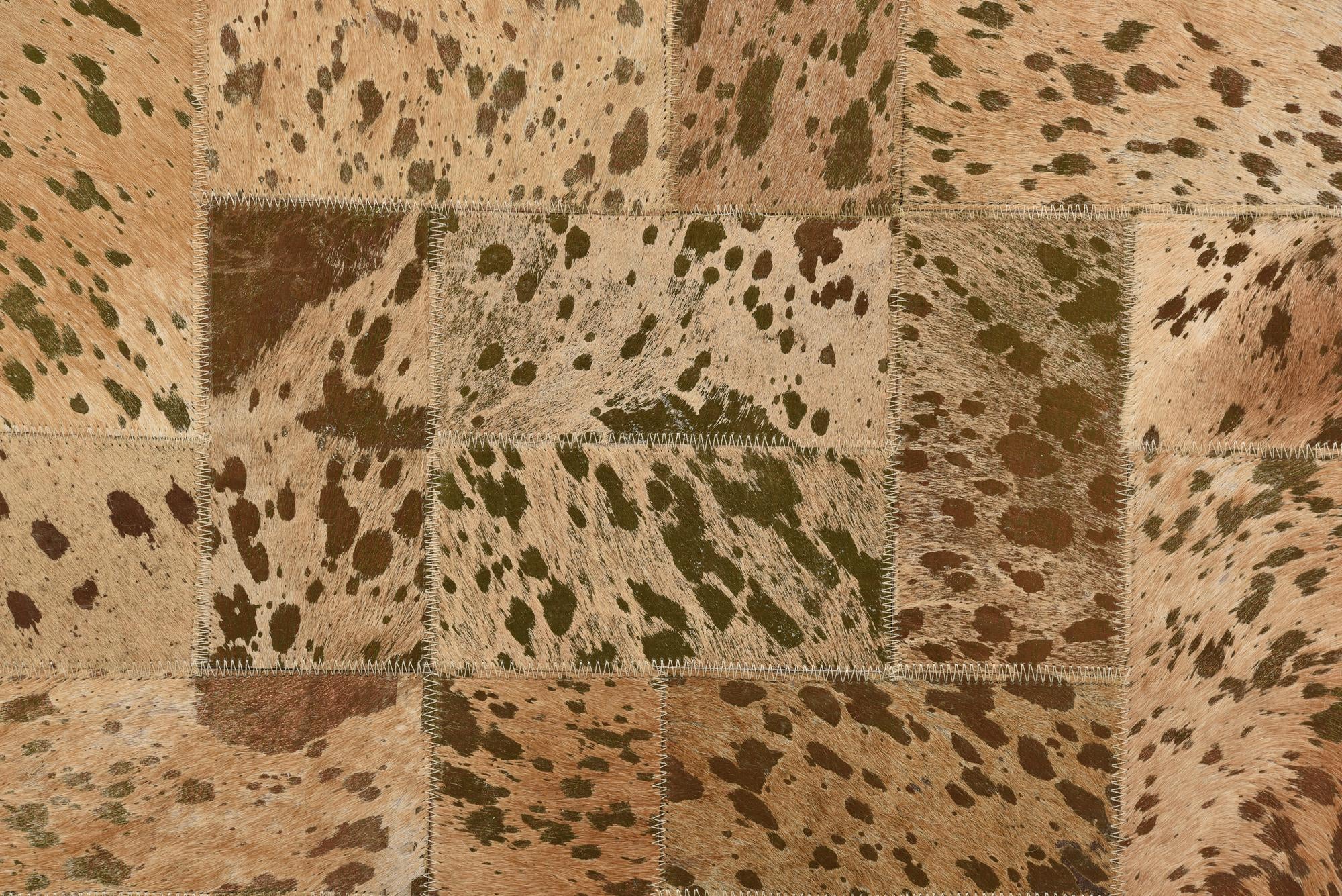 5' 2 x 8' 3 Cowhide Rug