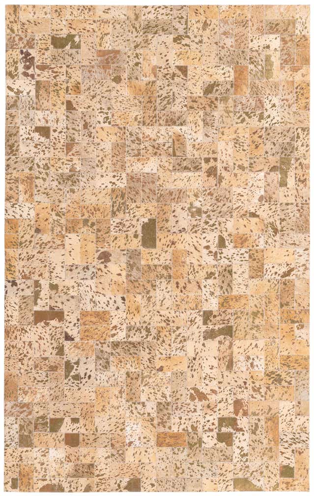 5' 2 x 8' 3 Cowhide Rug
