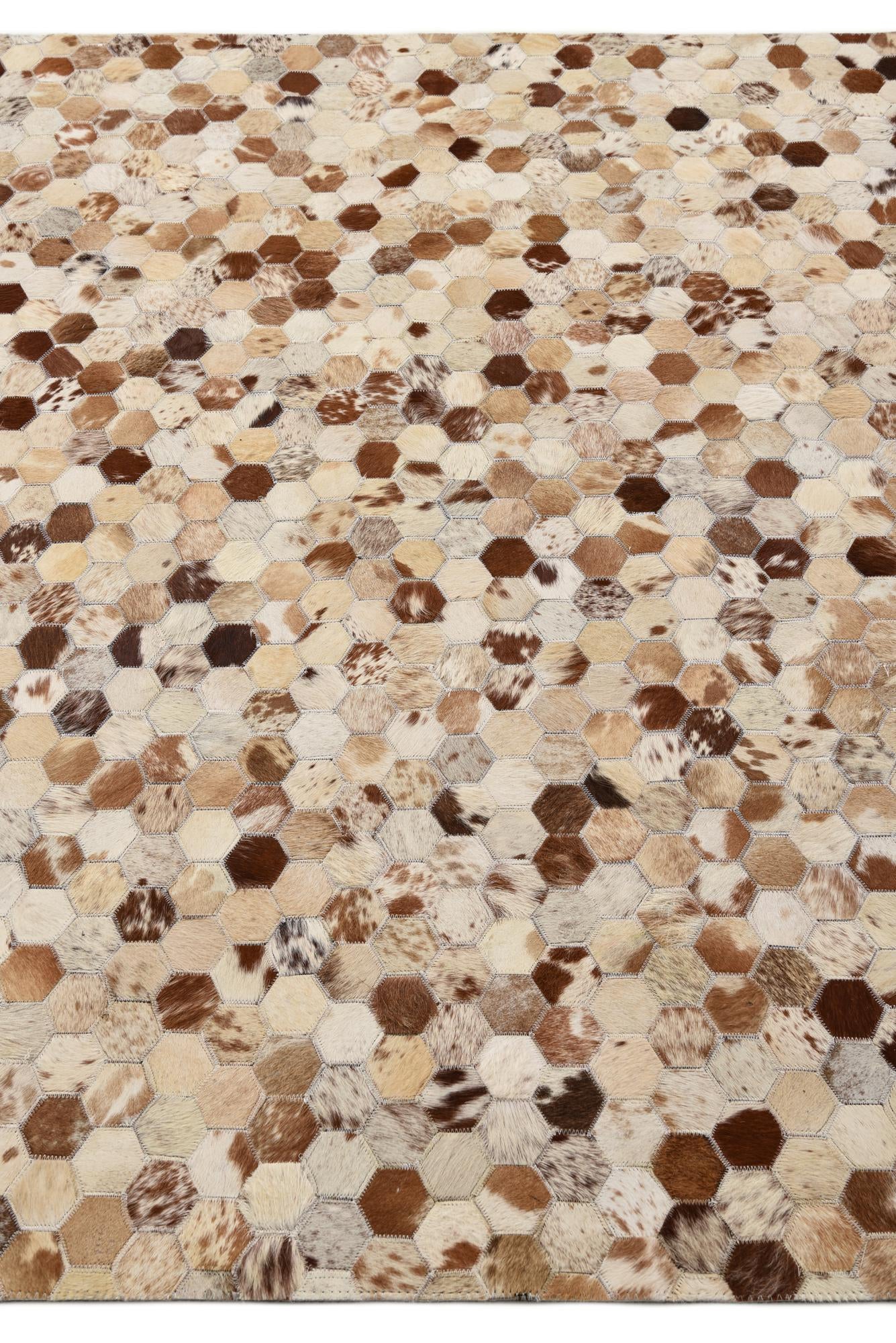 5' 1 x 8' Cowhide Rug