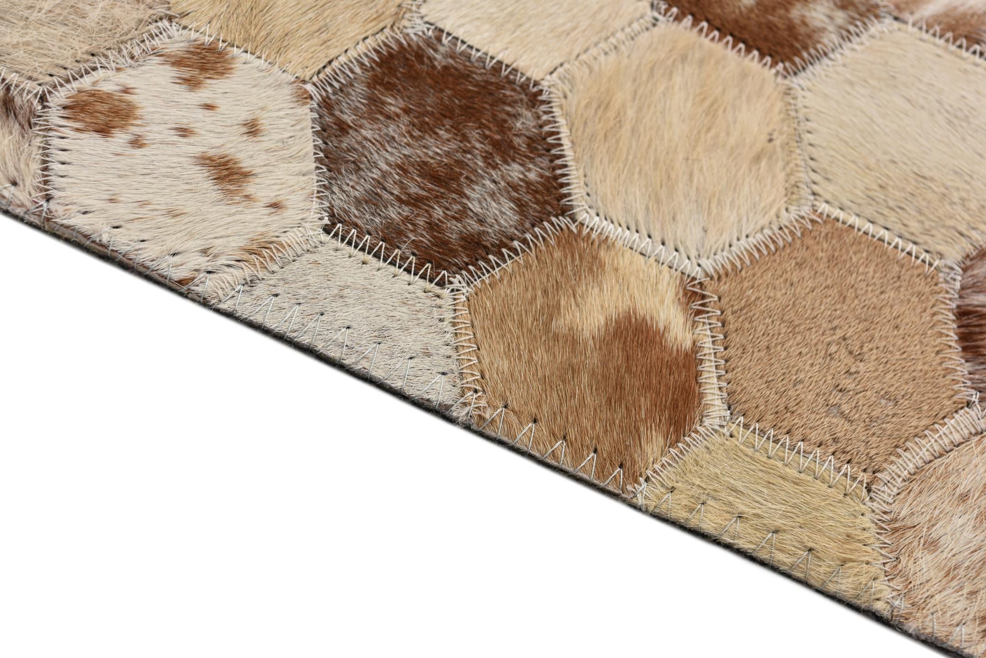 5' 1 x 8' Cowhide Rug