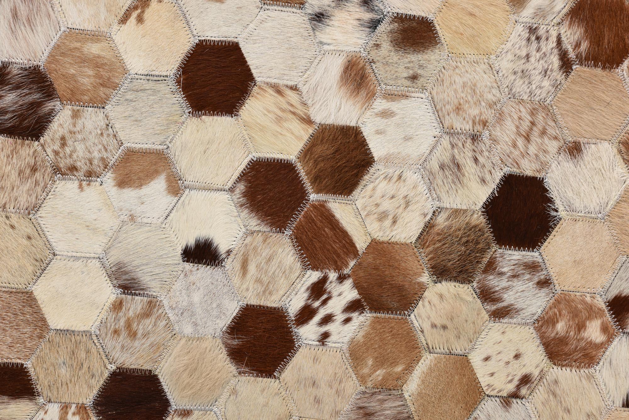 5' 1 x 8' Cowhide Rug