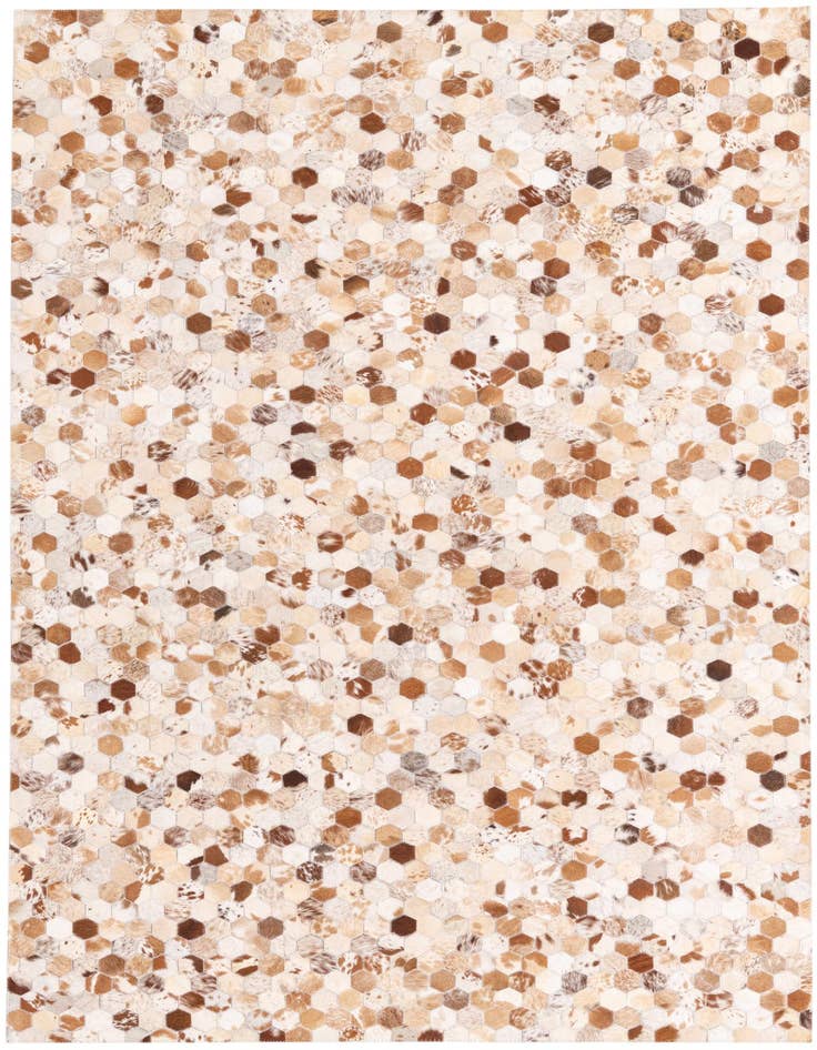 Detail image of 5' 1 x 8' Cowhide Rug