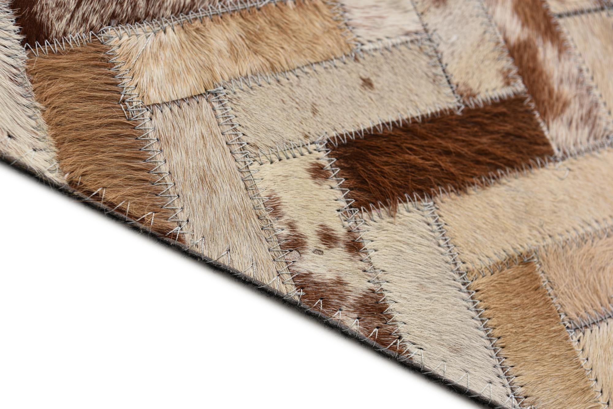 5' 1 x 7' 9 Cowhide Rug