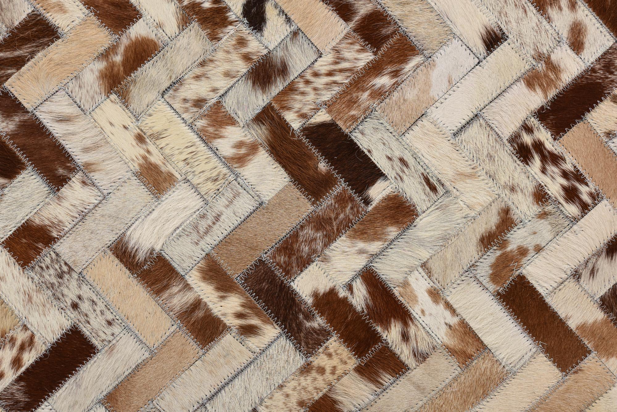 5' 1 x 7' 9 Cowhide Rug