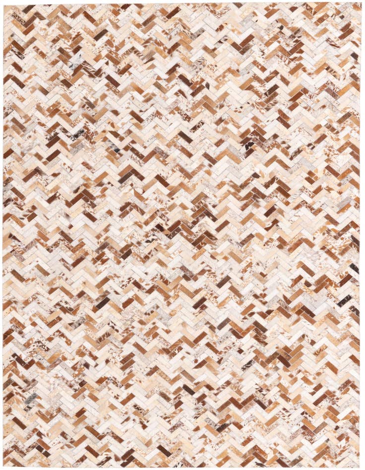Detail image of 5' 1 x 7' 9 Cowhide Rug