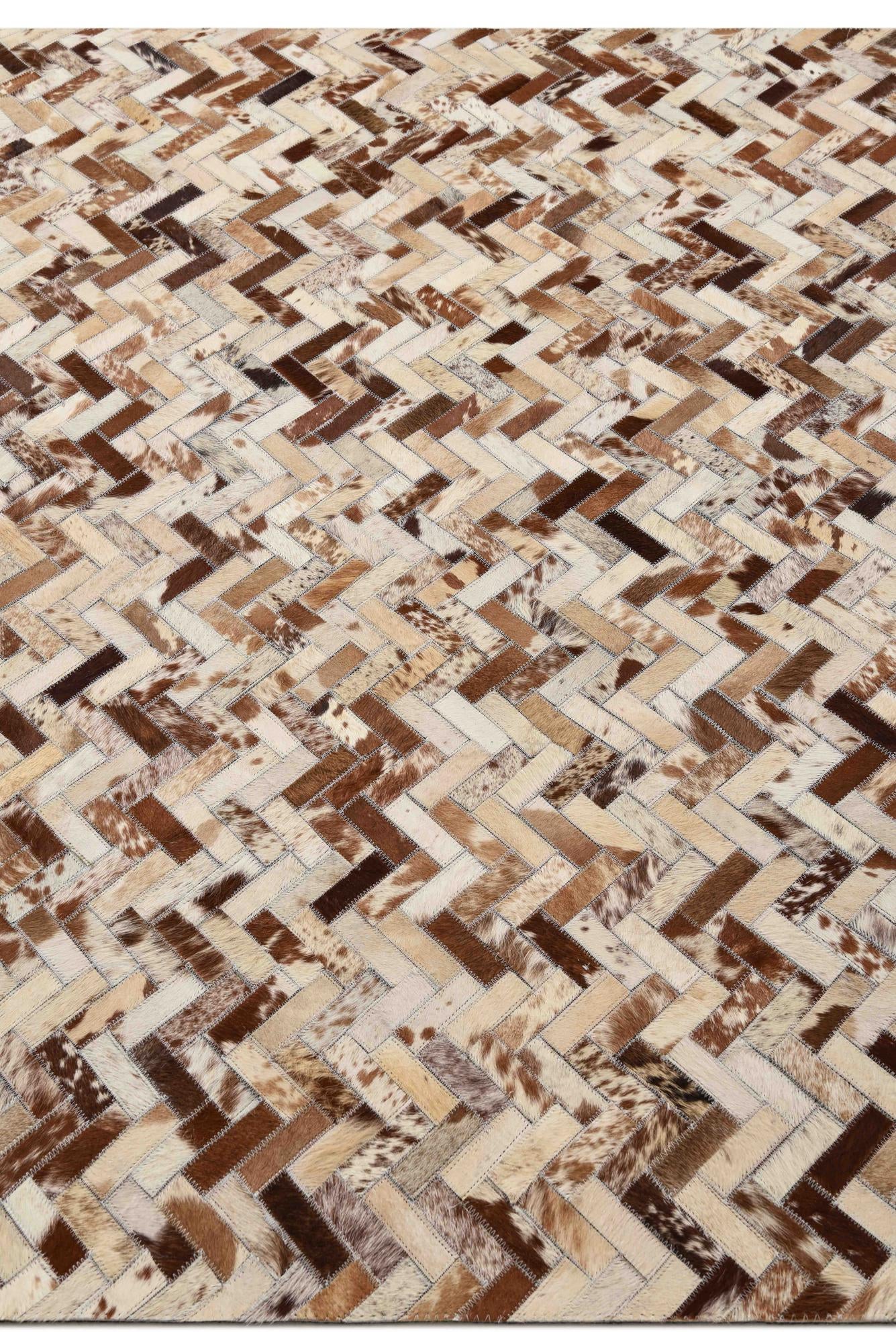5' x 7' 9 Cowhide Rug