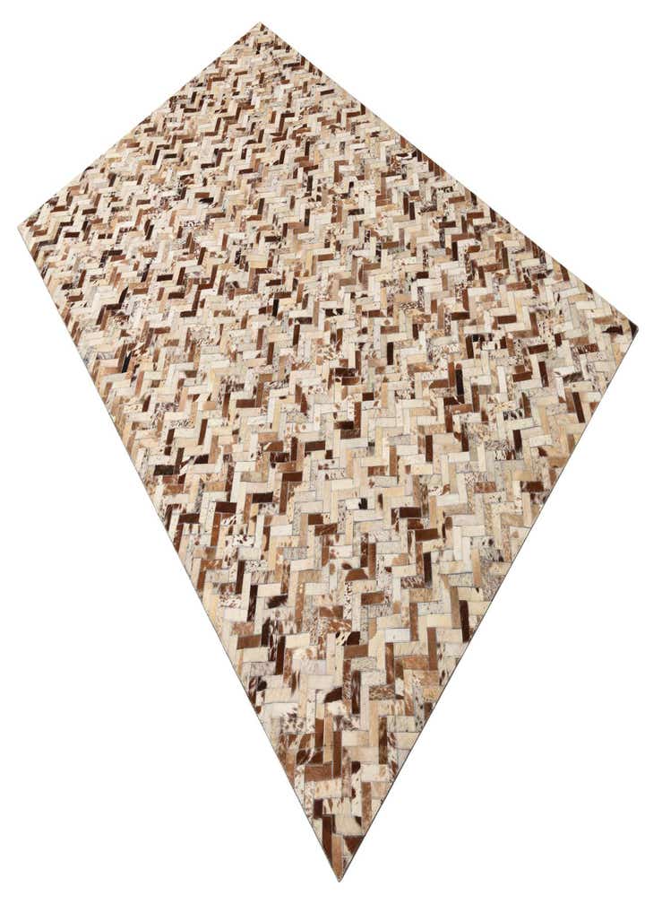 5' x 7' 10 Cowhide Rug