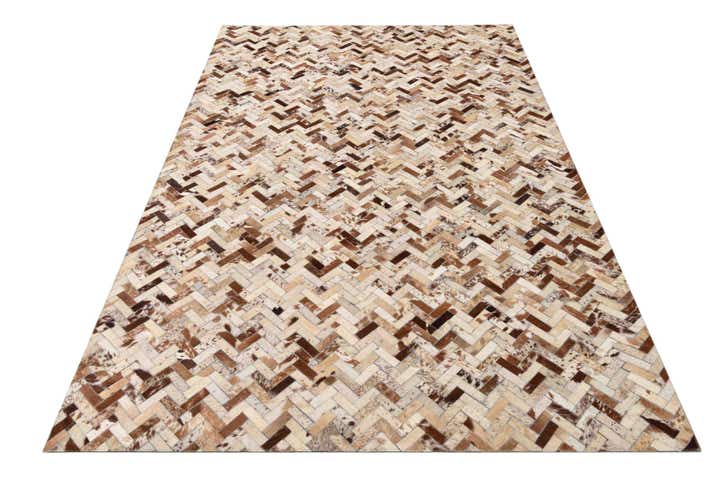 5' x 7' 10 Cowhide Rug
