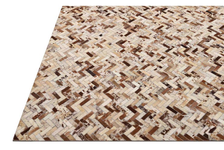 Detail image of 5' x 7' 10 Cowhide Rug