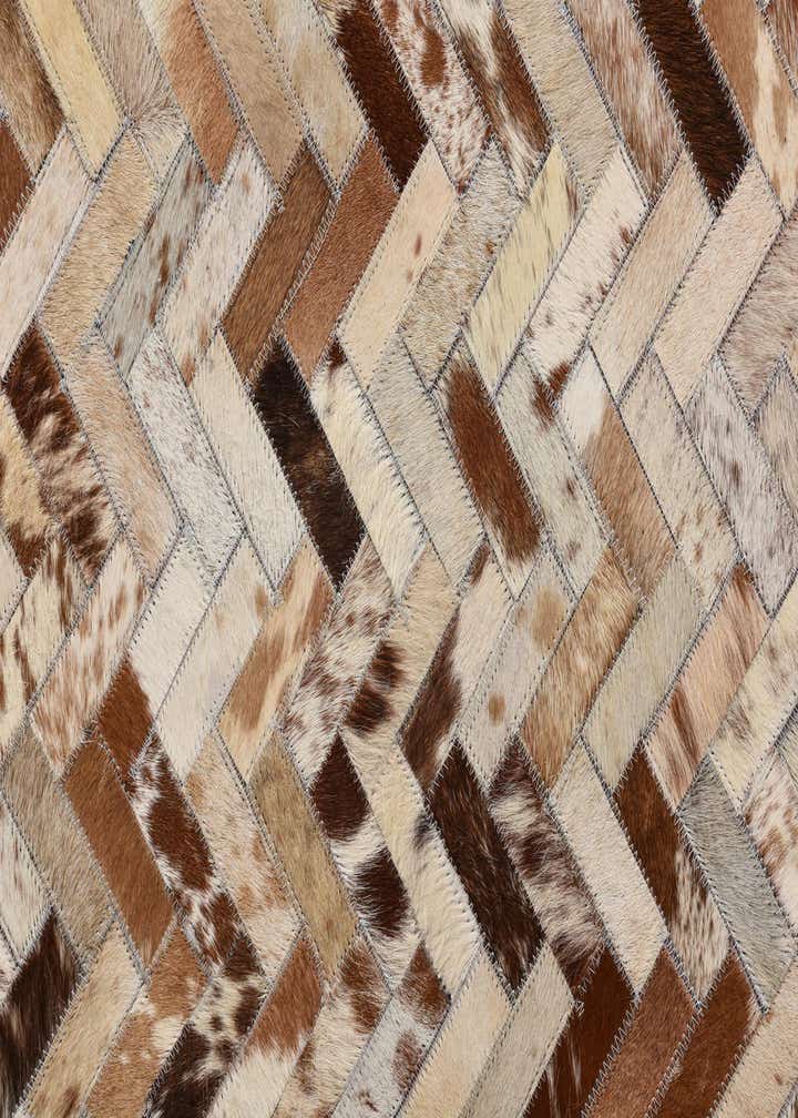 5' x 7' 10 Cowhide Rug