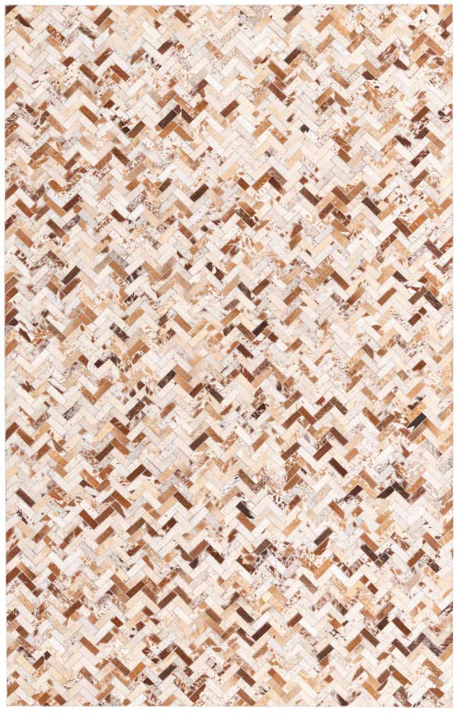 5' x 7' 10 Cowhide Rug