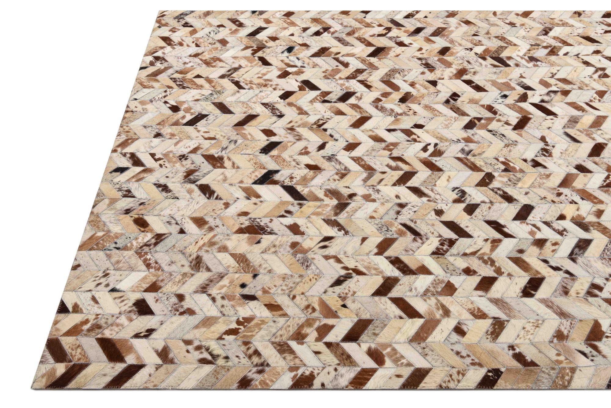 5' 1 x 8' Cowhide Rug