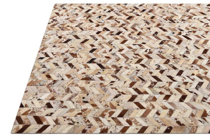 Detail image of 5' 1 x 8' Cowhide Rug