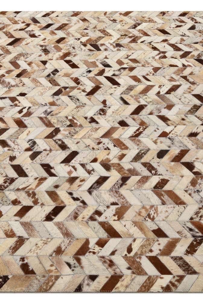 5' 1 x 8' Cowhide Rug