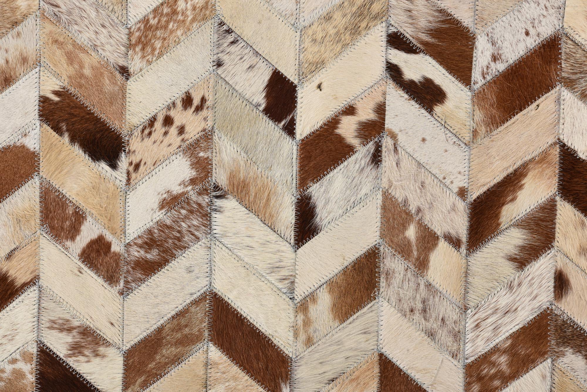 5' 1 x 8' Cowhide Rug