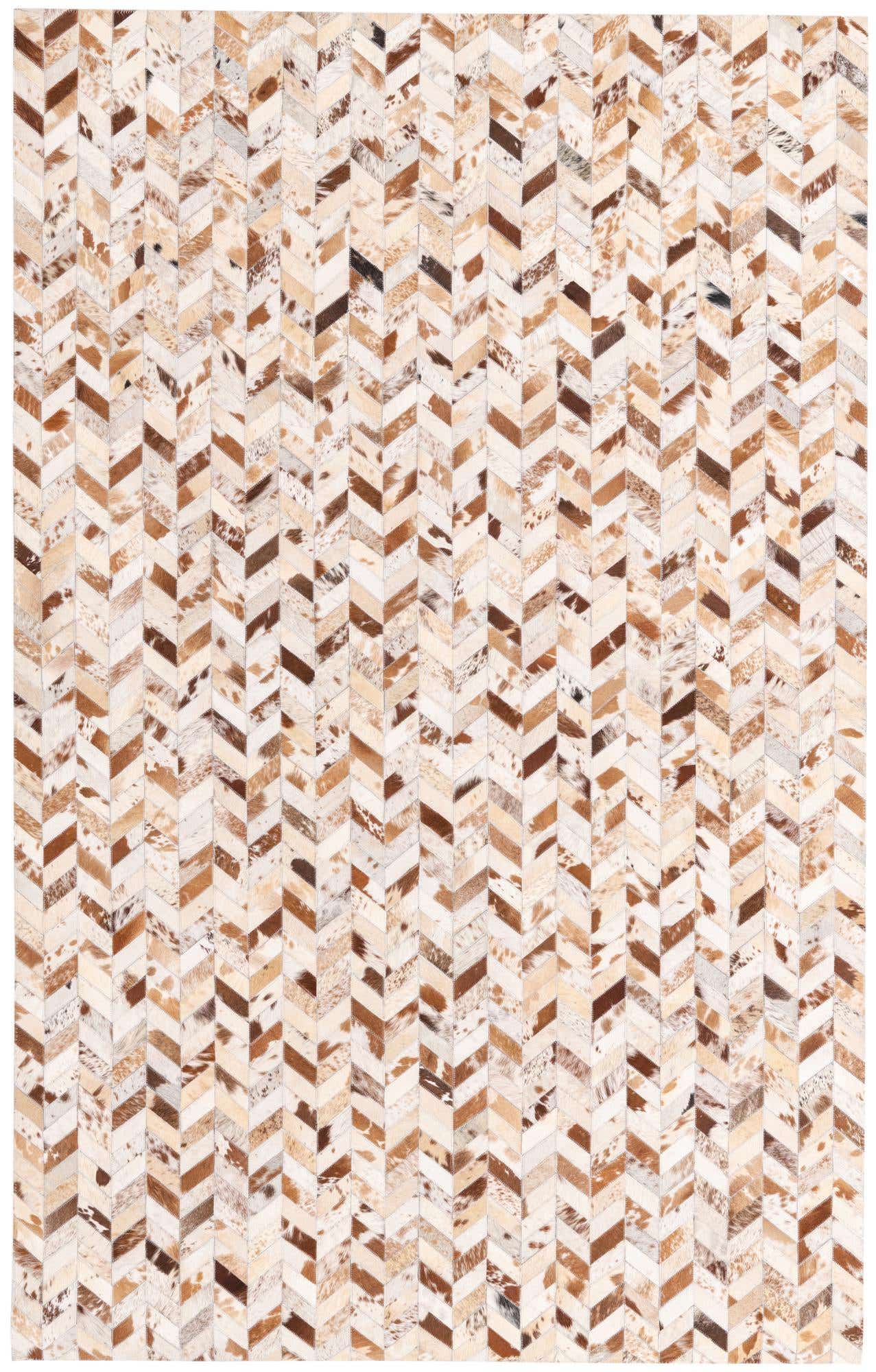 5' 1 x 8' Cowhide Rug