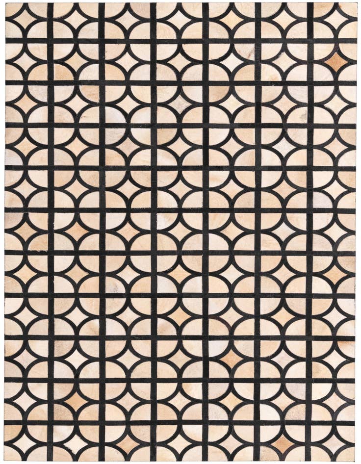 Detail image of 5' x 7' 10 Cowhide Rug